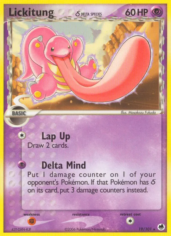 Lickitung (Delta Species) card image