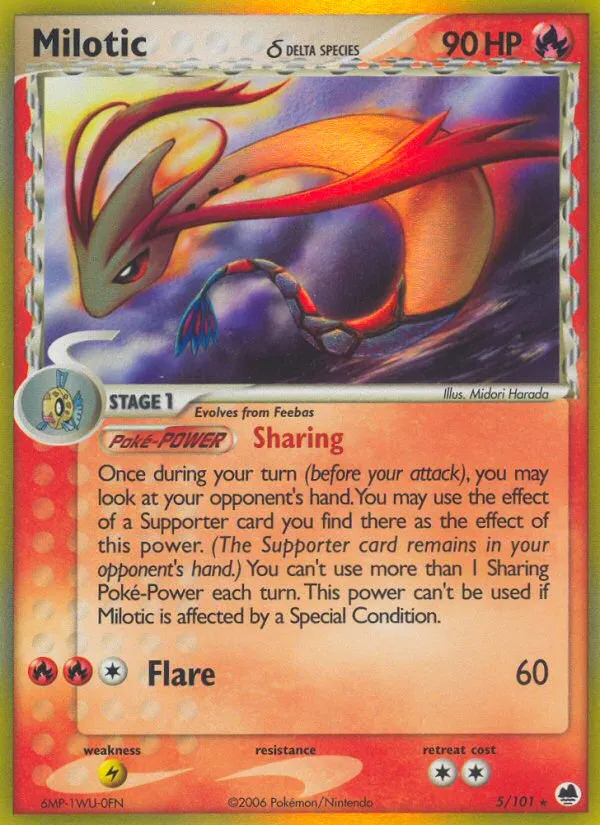 Milotic (Delta Species) card image