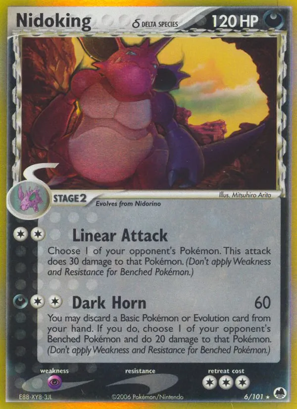 Nidoking (Delta Species) card image