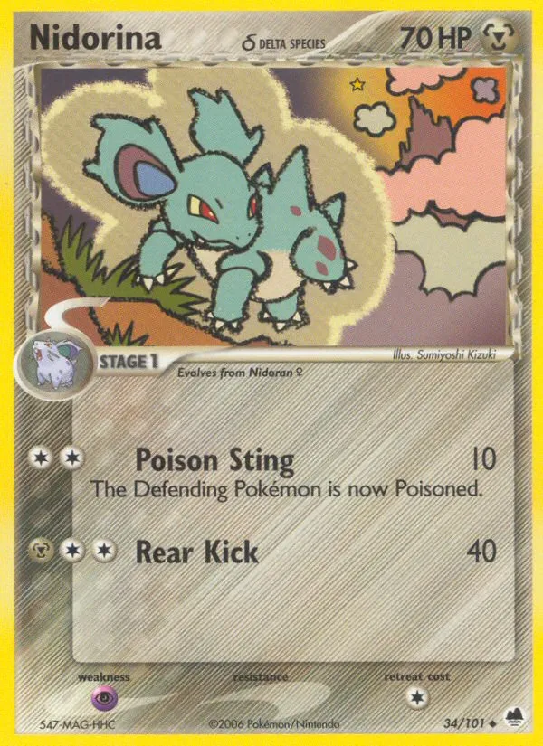 Nidorina (Delta Species) card image