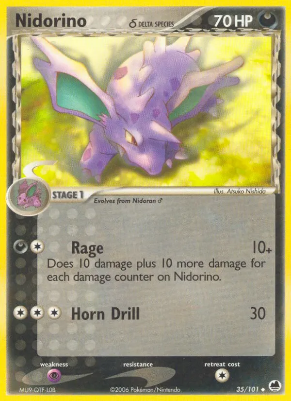 Nidorino (Delta Species) card image