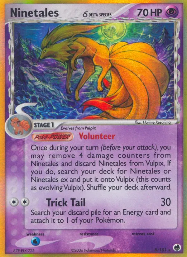 Ninetales (Delta Species) card image