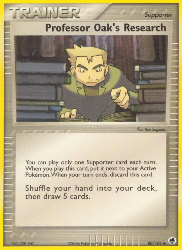 Professor Oak's Research card image