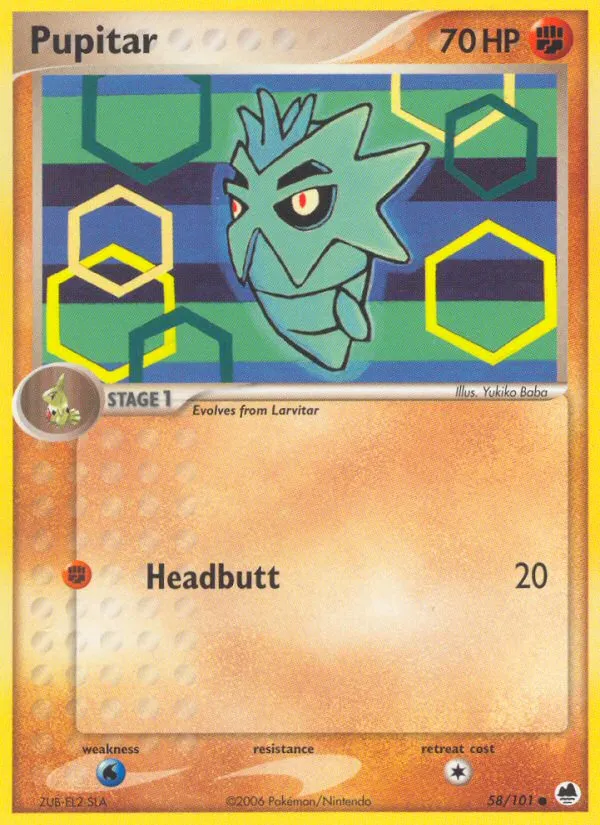 Pupitar card image