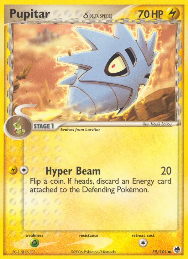 Pupitar (Delta Species) card image