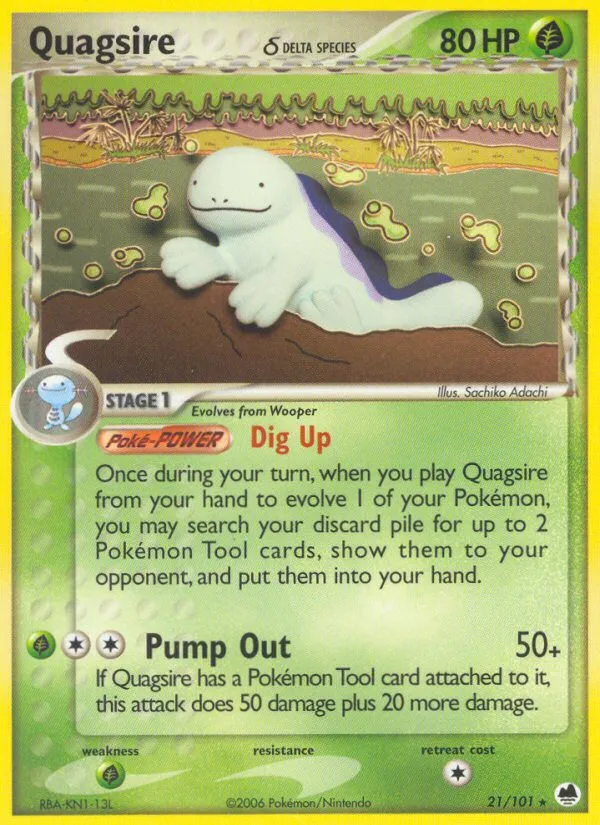 Quagsire (Delta Species) card image