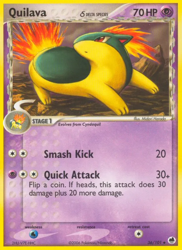 Quilava (Delta Species) card image