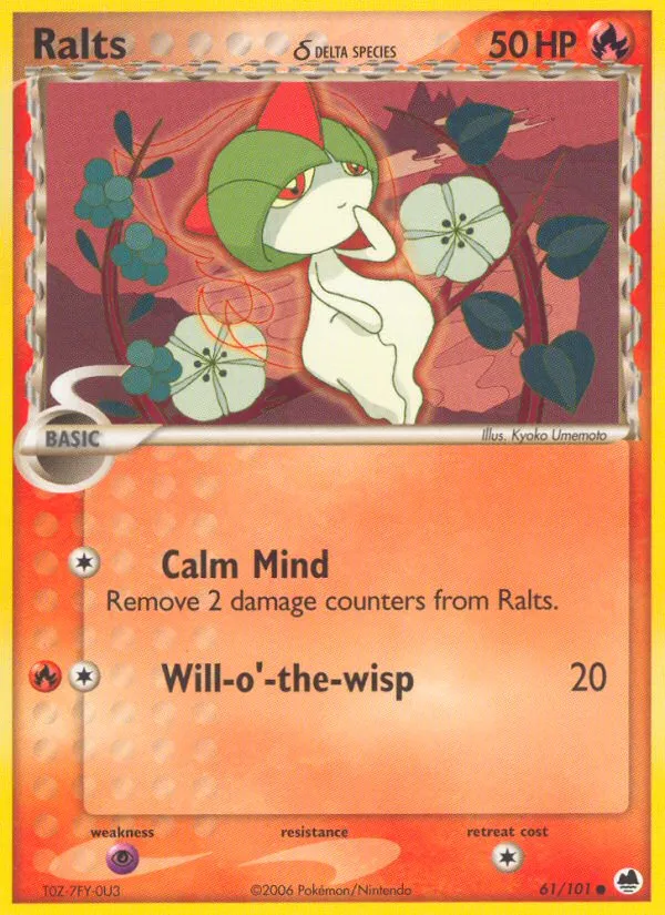 Ralts (Delta Species) card image