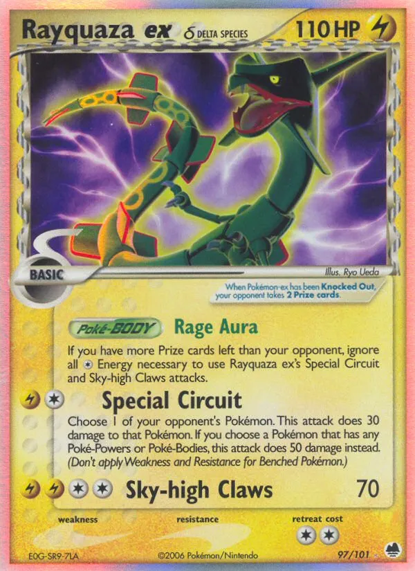 Rayquaza ex (Delta Species) #97 card image