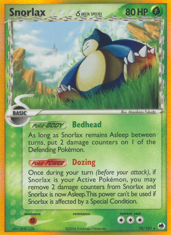Snorlax (Delta Species) #10 card image