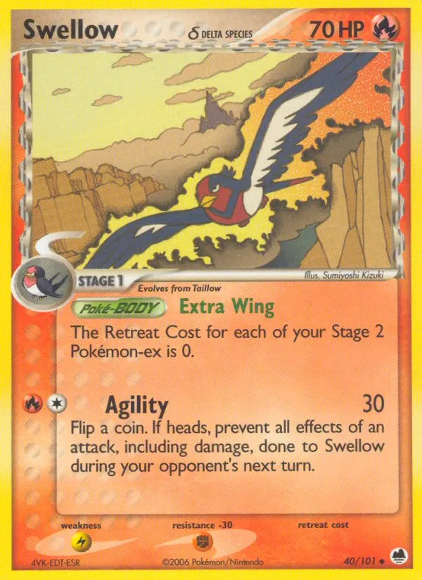 Swellow (Delta Species) card image