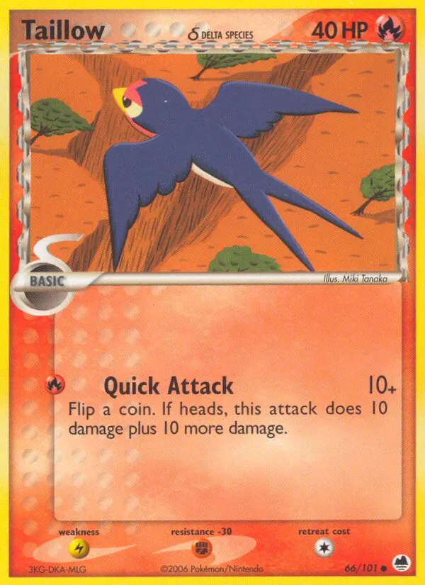 Taillow (Delta Species) card image