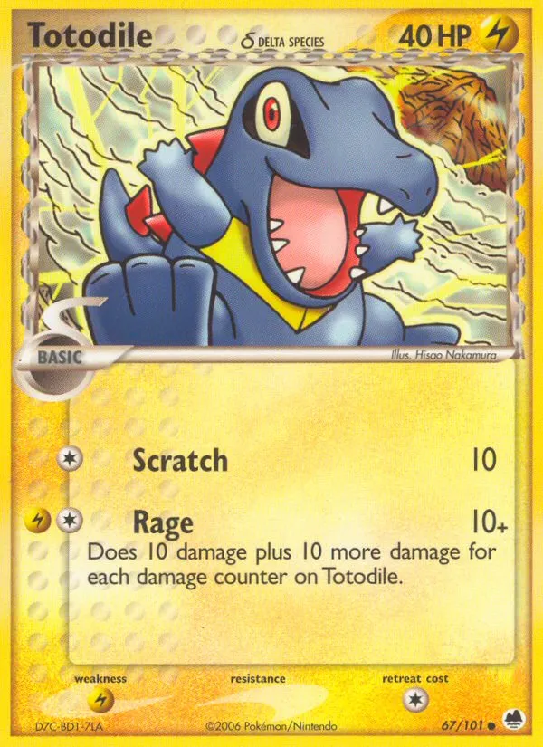 Totodile (Delta Species) card image