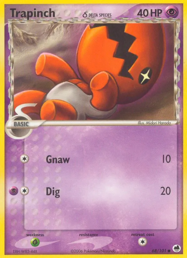 Trapinch (Delta Species) card image