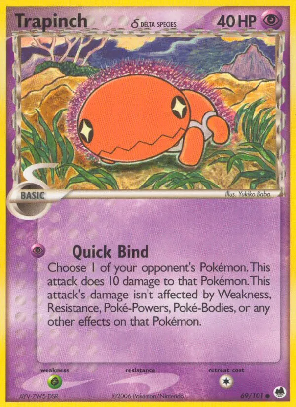 Trapinch (Delta Species) card image