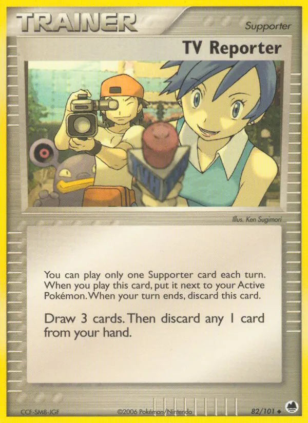 TV Reporter card image