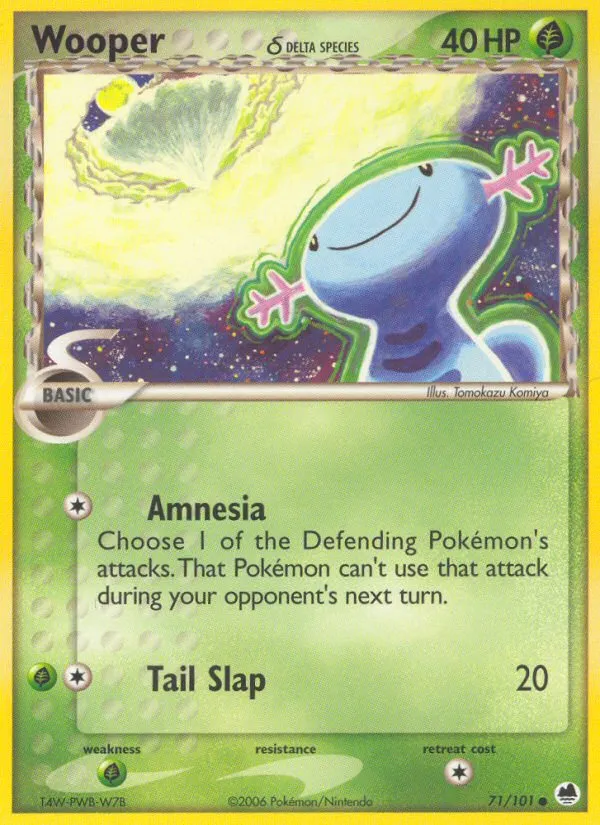 Wooper (Delta Species) card image