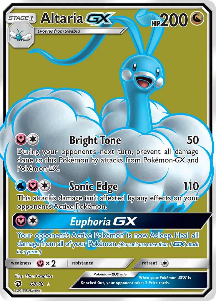 Altaria-GX card image