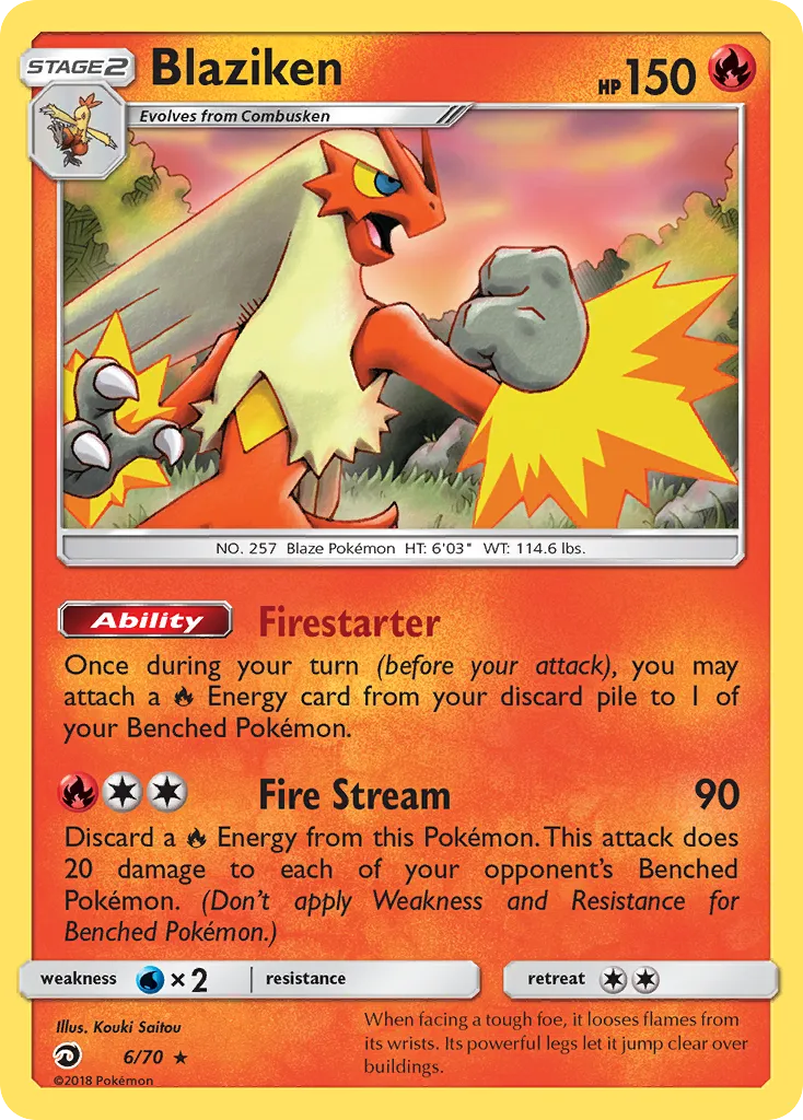 Blaziken card image