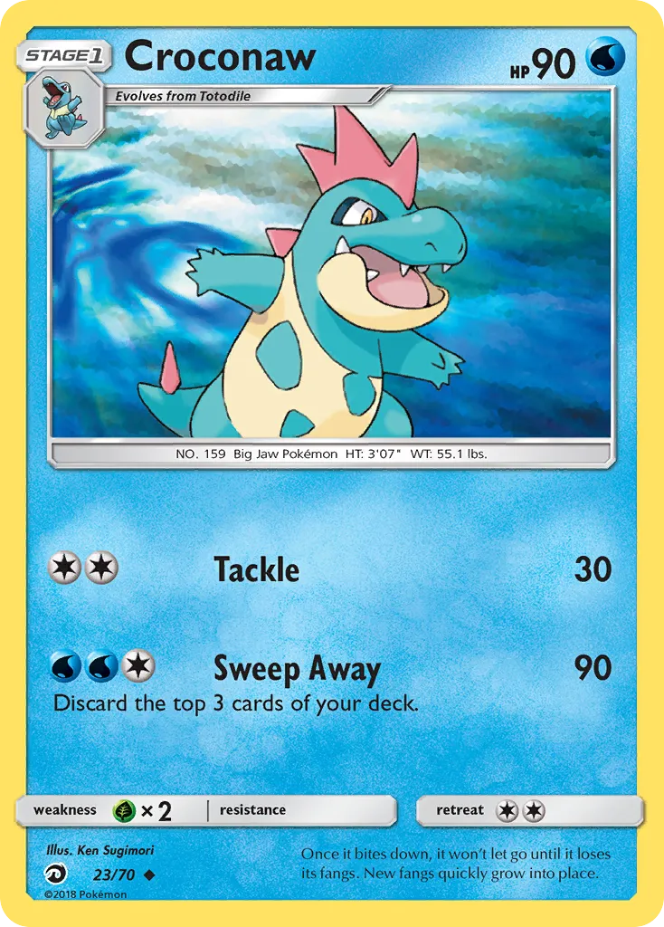 Croconaw card image