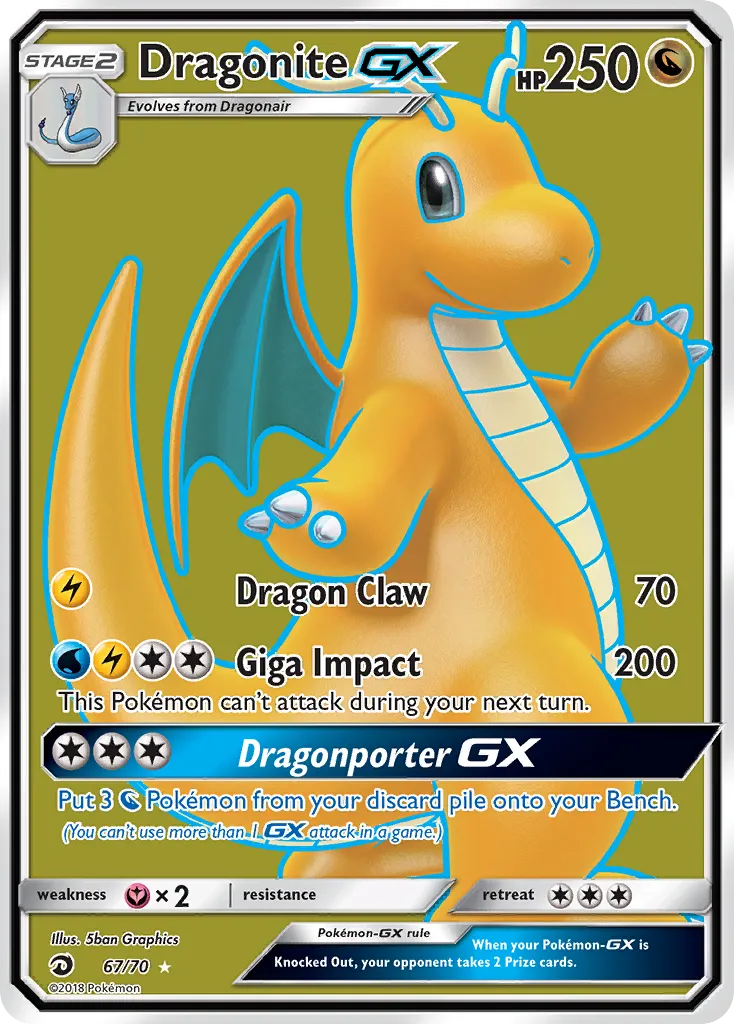 Dragonite-GX #67 card image