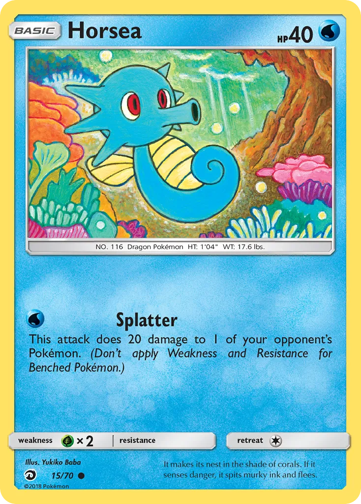Horsea card image