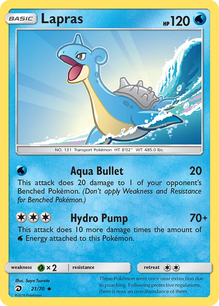 Lapras card image
