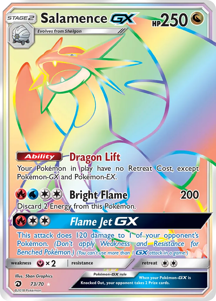 Salamence-GX #73 card image