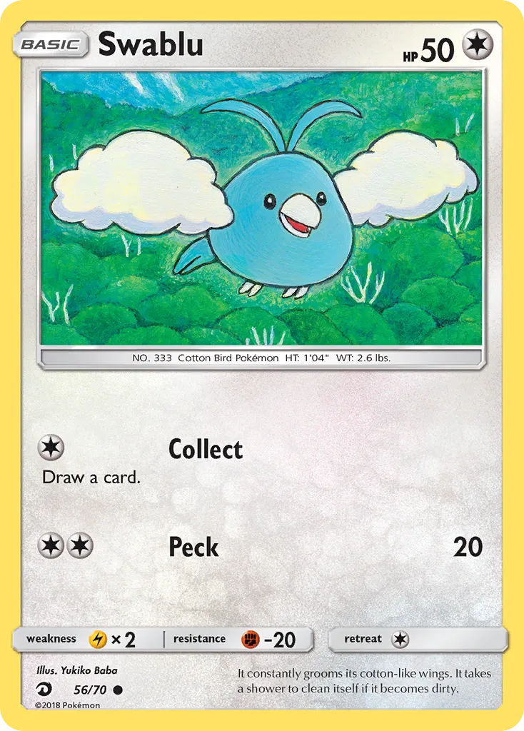 Swablu card image