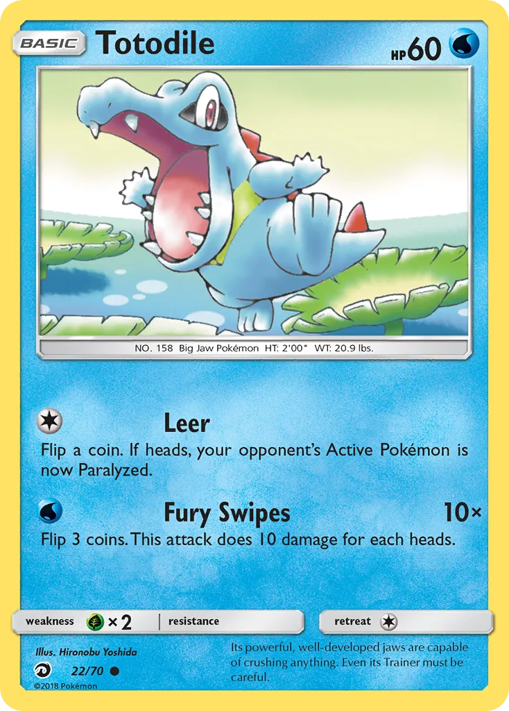 Totodile card image