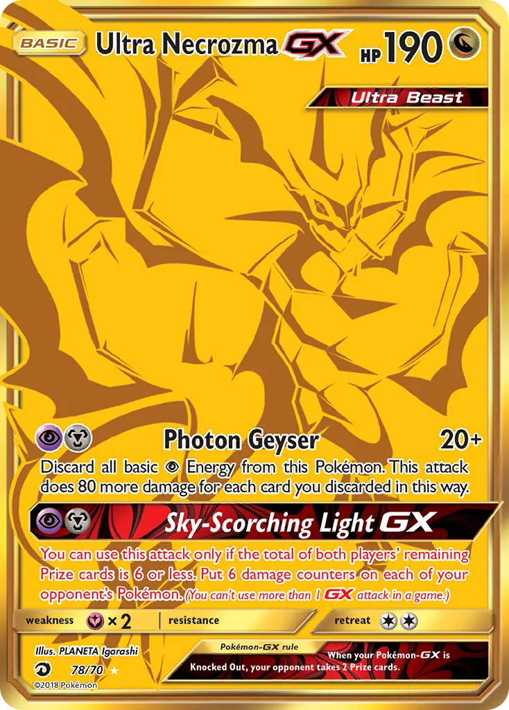 Ultra Necrozma-GX #78 card image