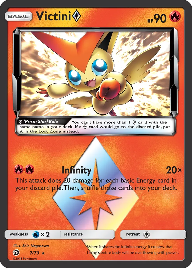 Victini Prism Star card image