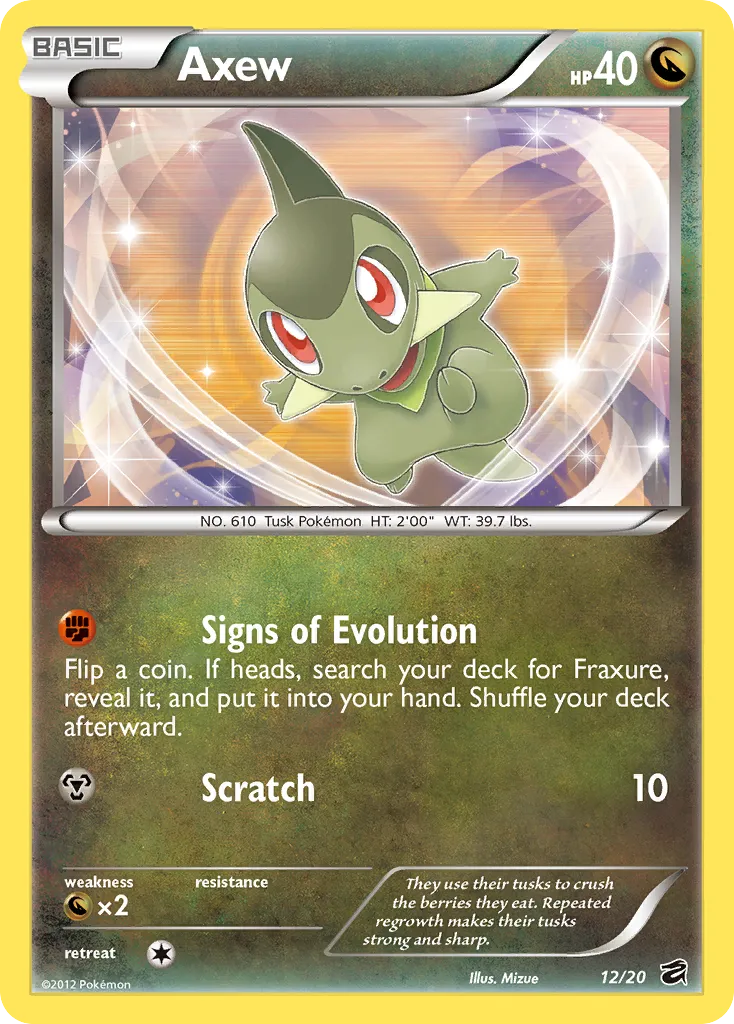 Axew card image