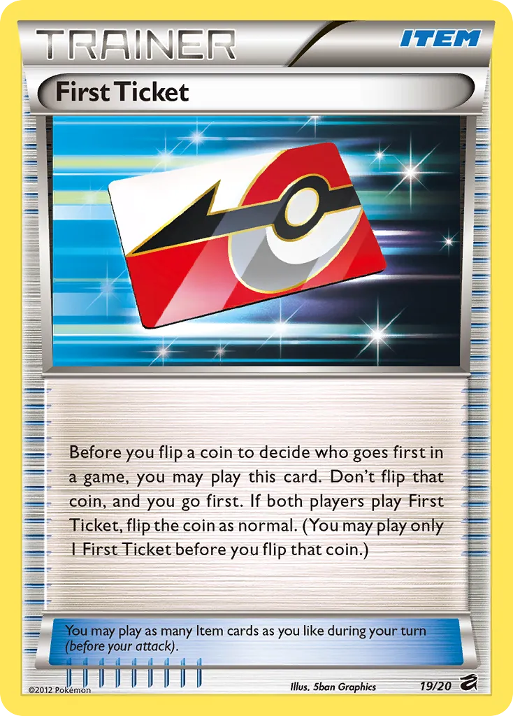 First Ticket card image