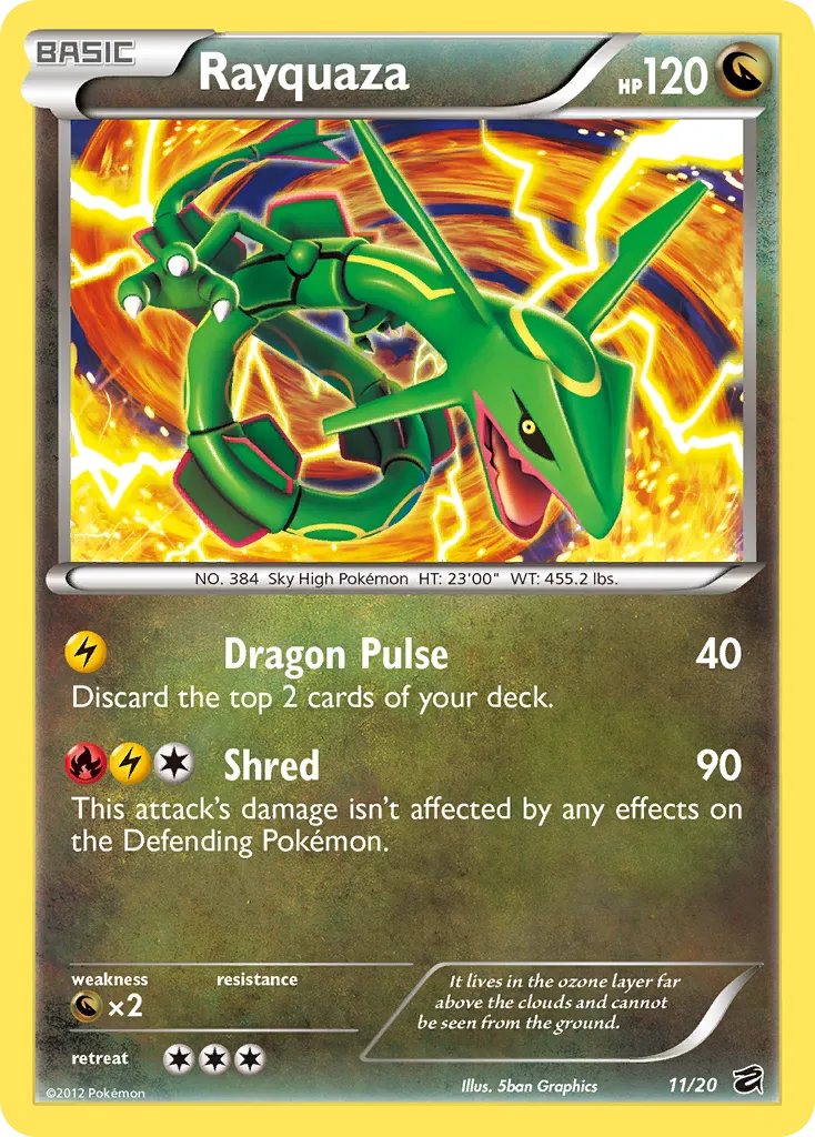 Rayquaza #11 card image