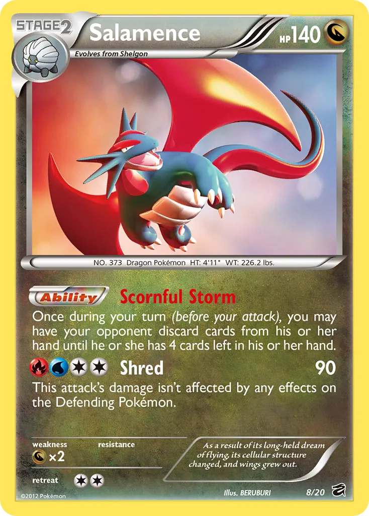 Salamence #8 card image