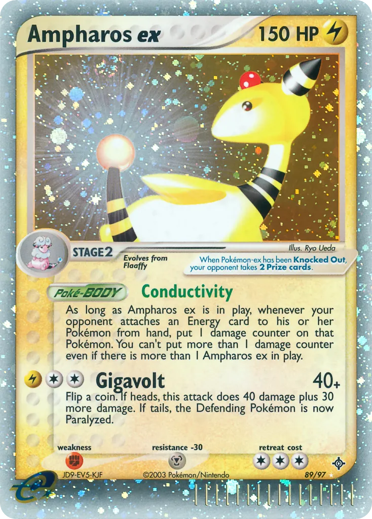 Ampharos ex #89 card image