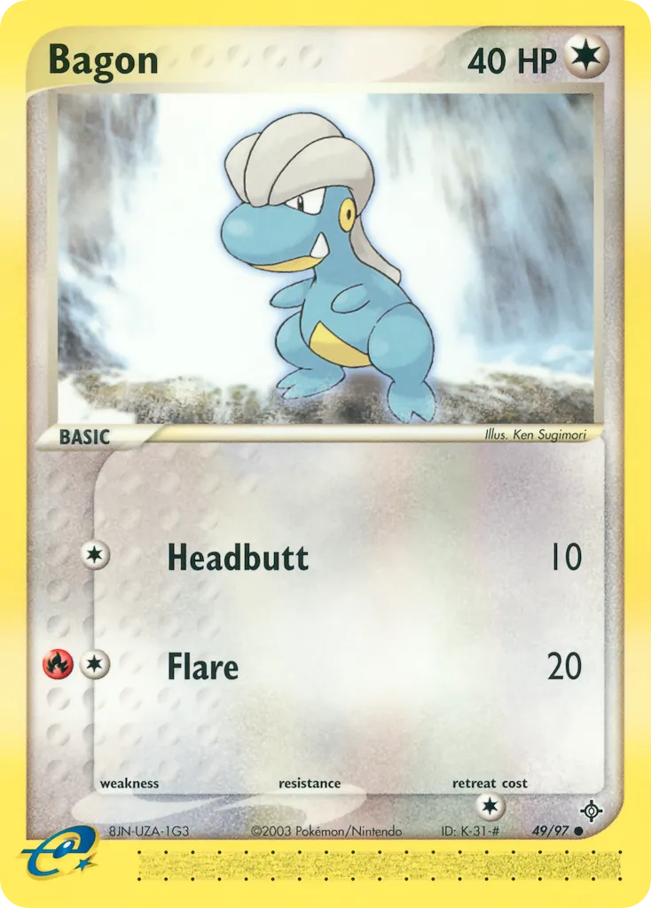 Bagon card image