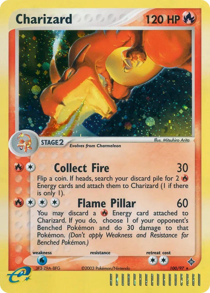 Charizard #100 card image