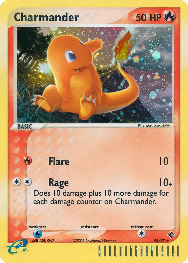 Charmander #98 card image
