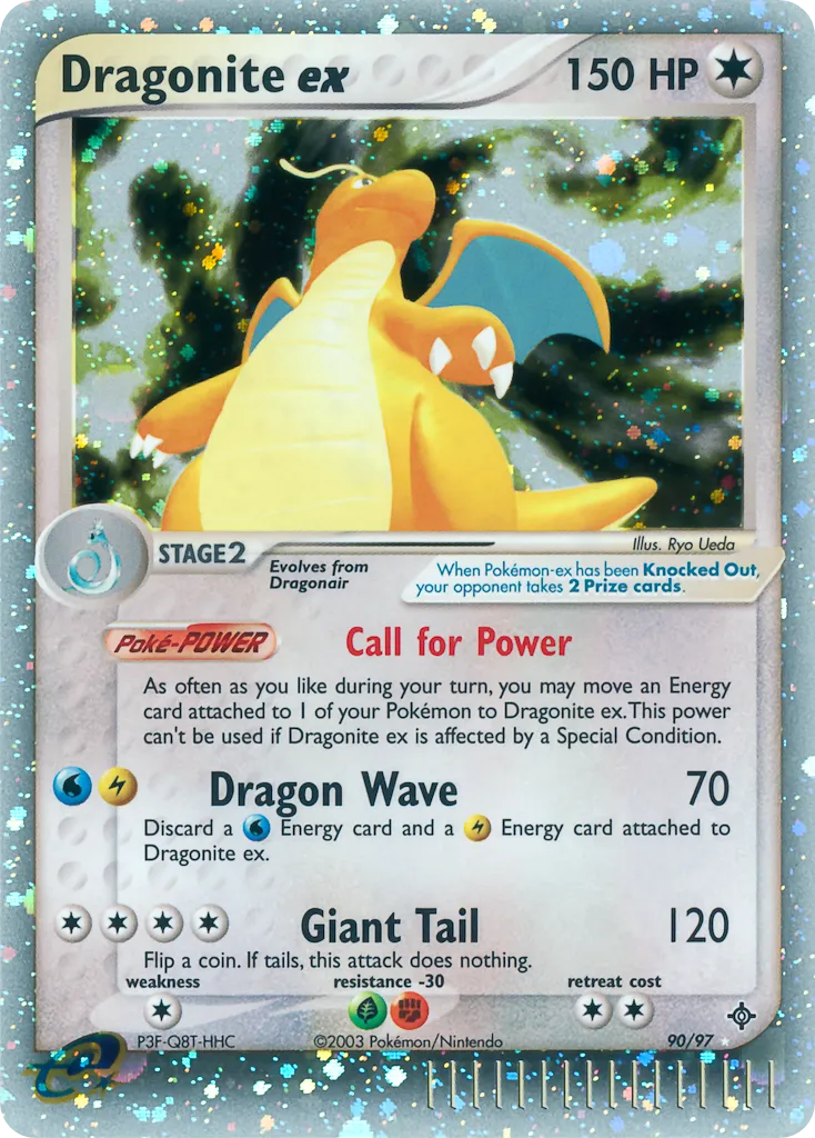 Dragonite ex #90 card image