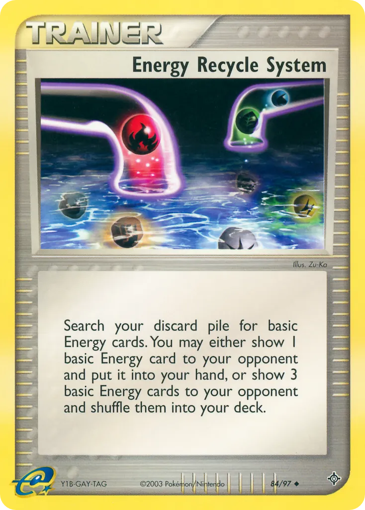 Energy Recycle System card image