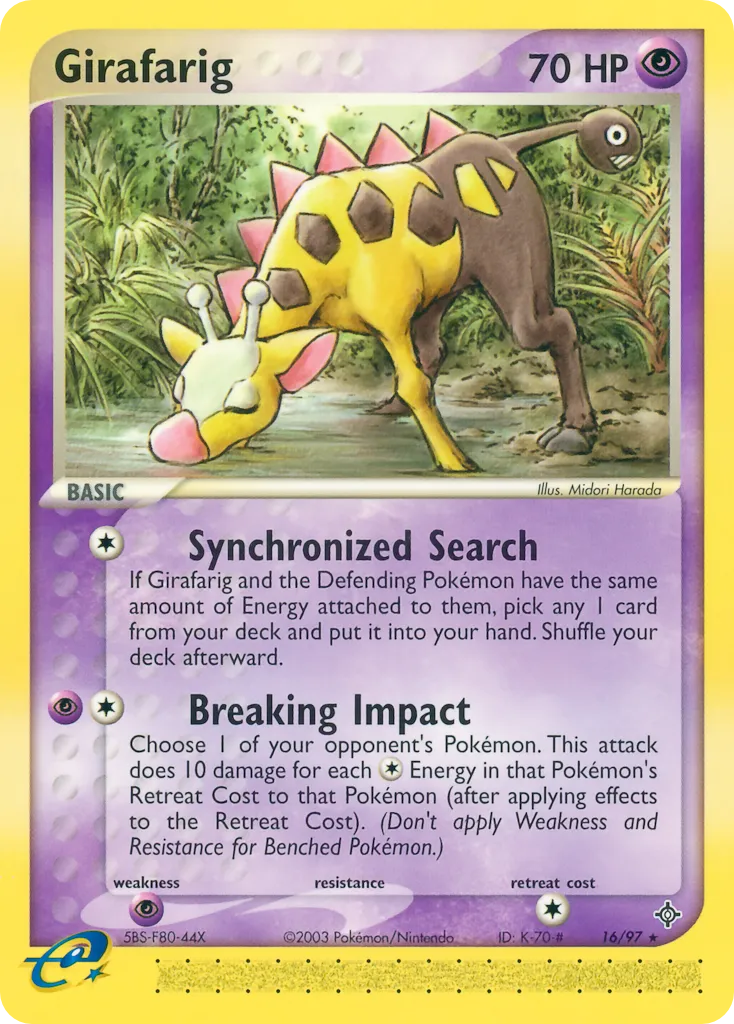 Girafarig card image