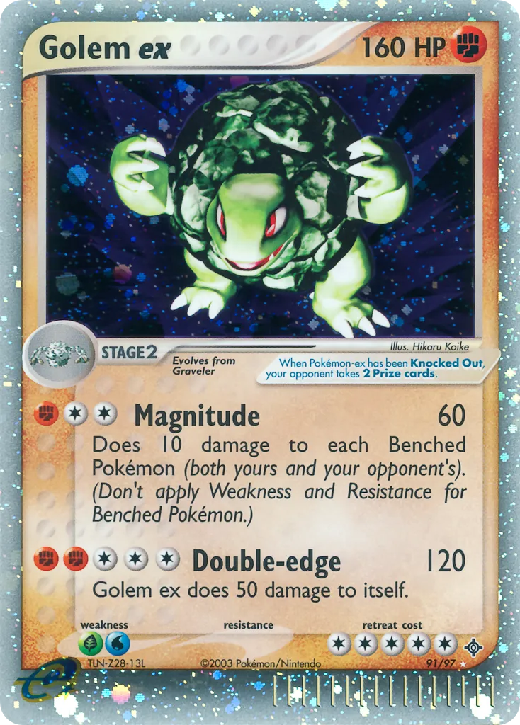 Golem ex card image