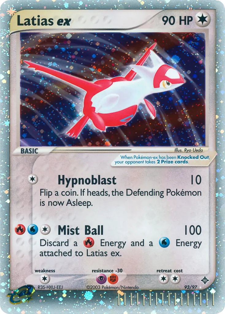 Latias ex #93 card image