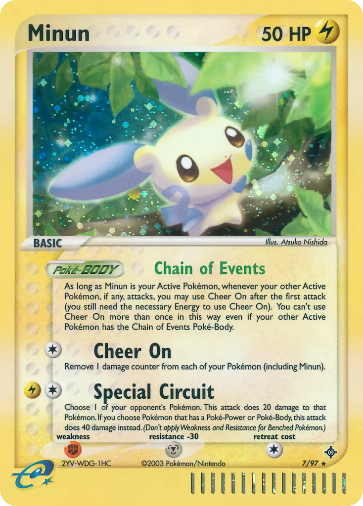 Minun card image