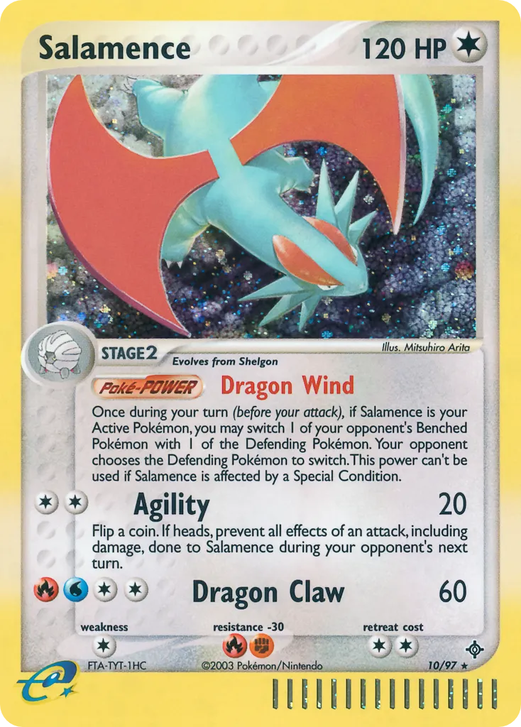 Salamence #10 card image