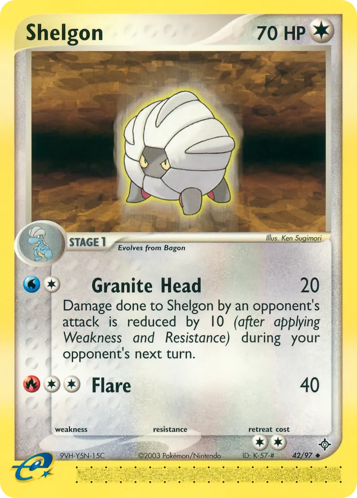 Shelgon card image