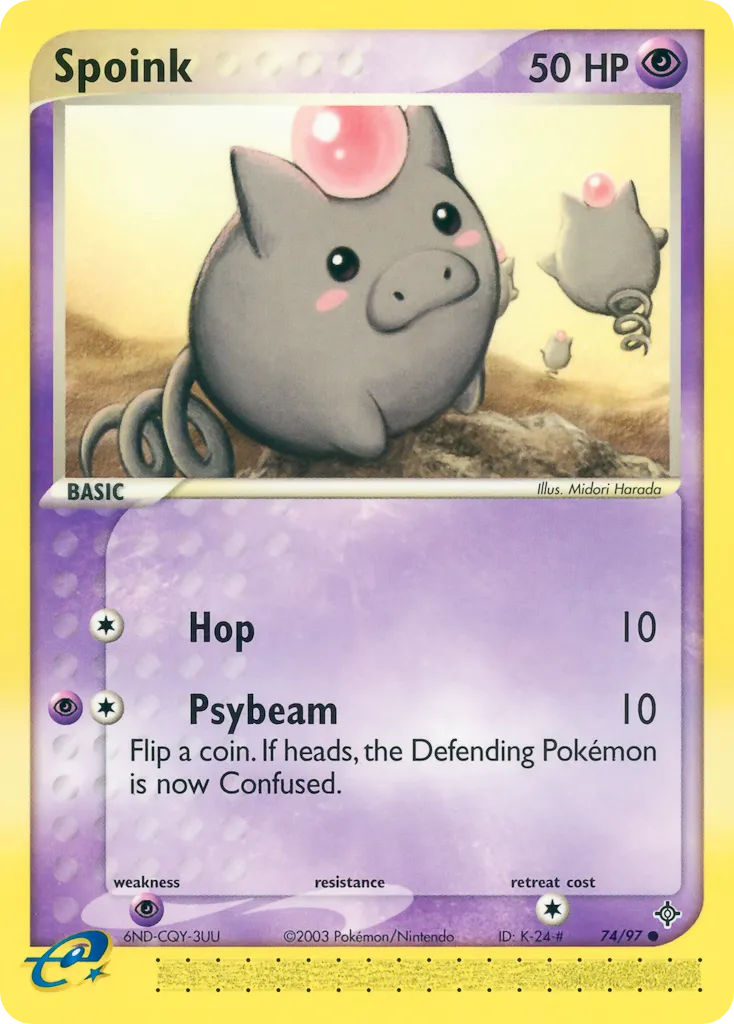 Spoink card image