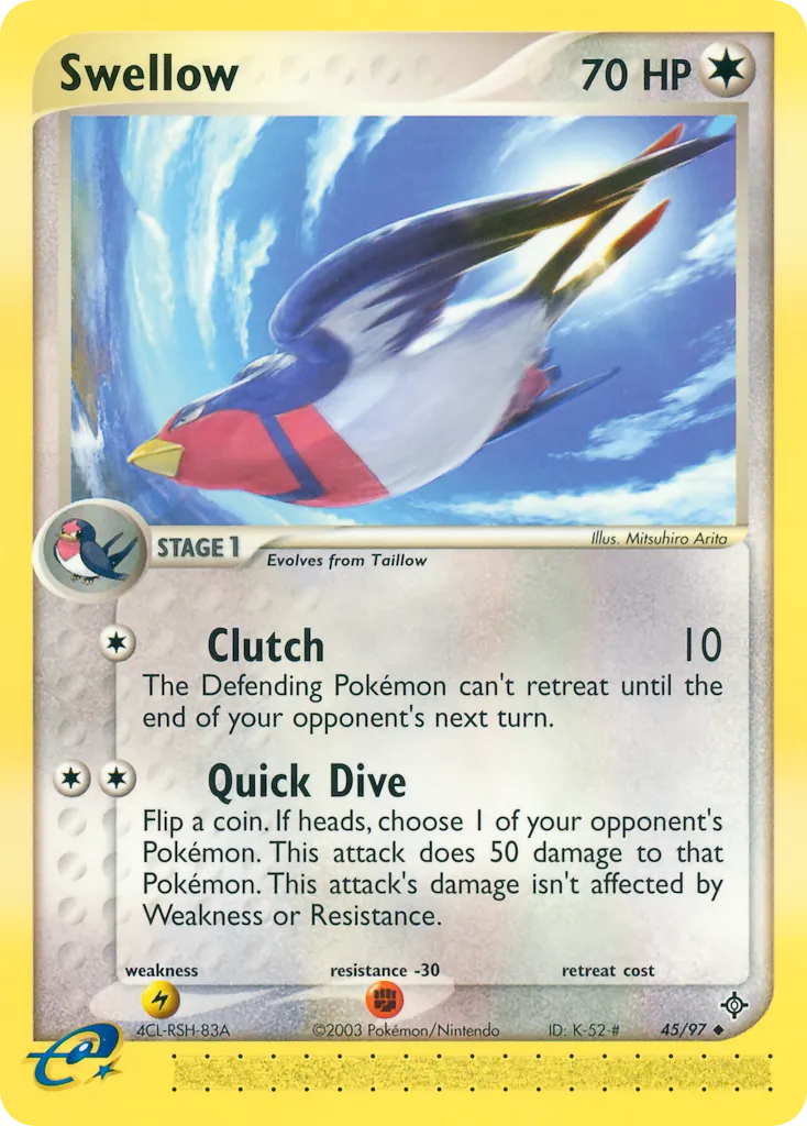 Swellow card image
